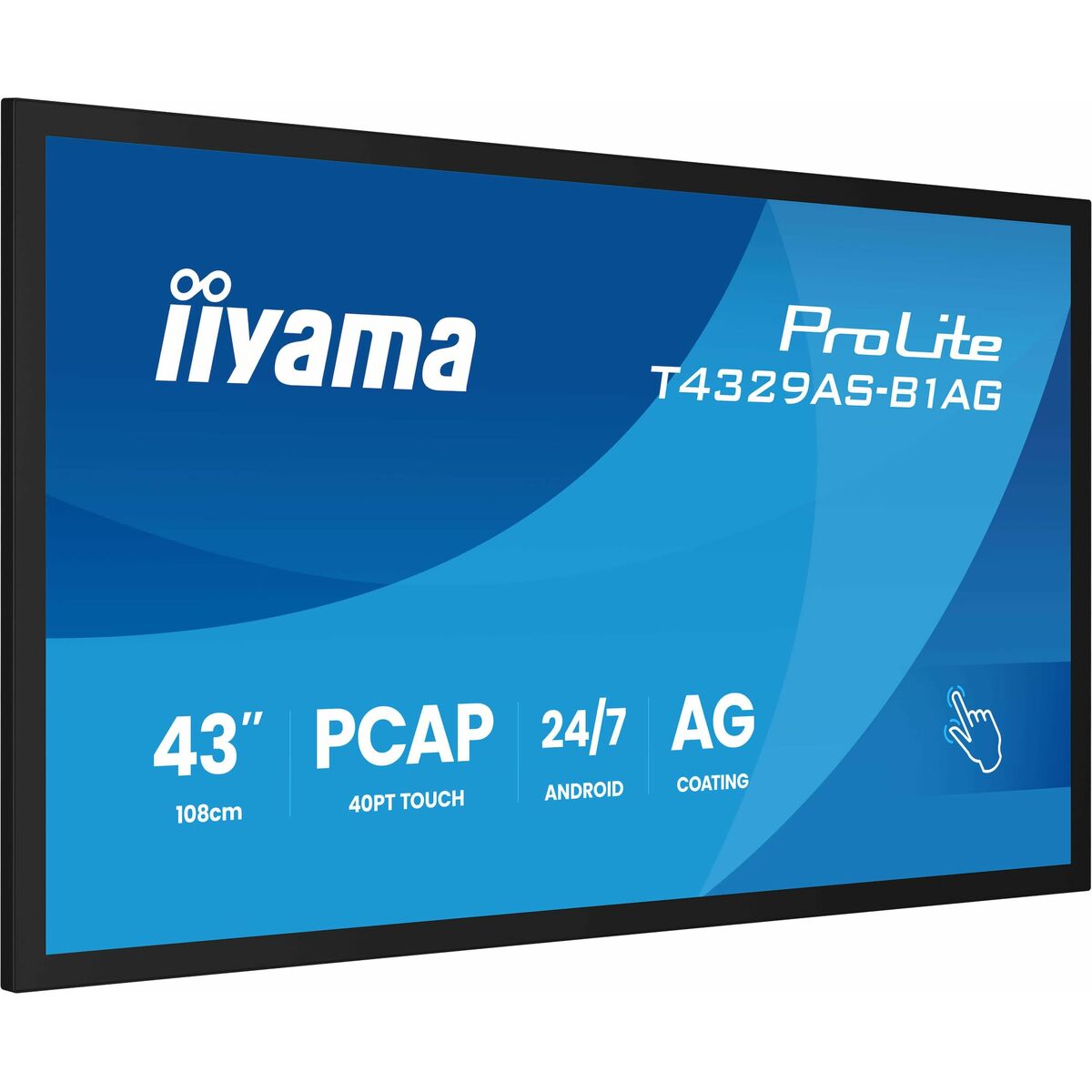 Videowall Monitor Iiyama T4329AS-B1AG 4K Ultra HD 43"