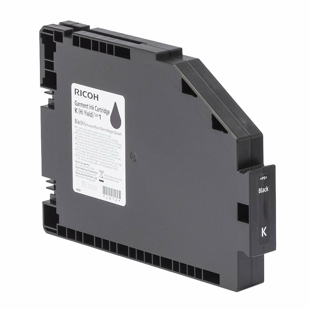 Original Ink Cartridge Ricoh Type 1 Ri 100 Black