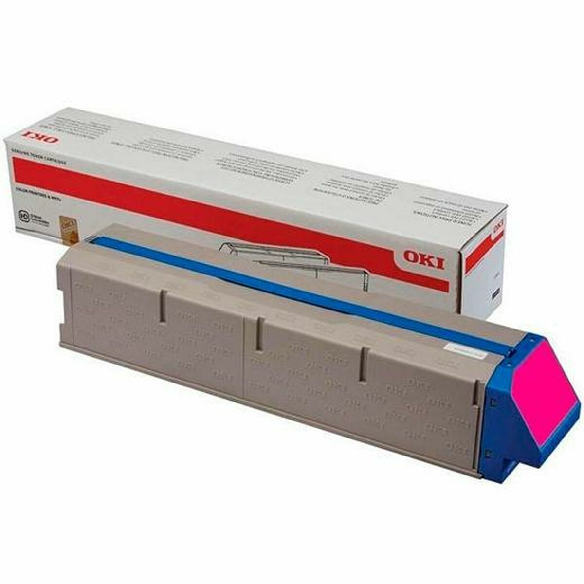 Original Toner OKI 45536554 Black Magenta