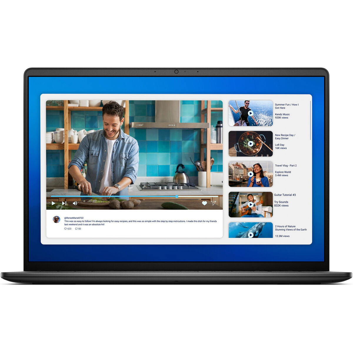 Laptop Dell DC16250 C5-120U 16" Intel Core 5 120U 16 GB RAM 1 TB SSD Spanish Qwerty