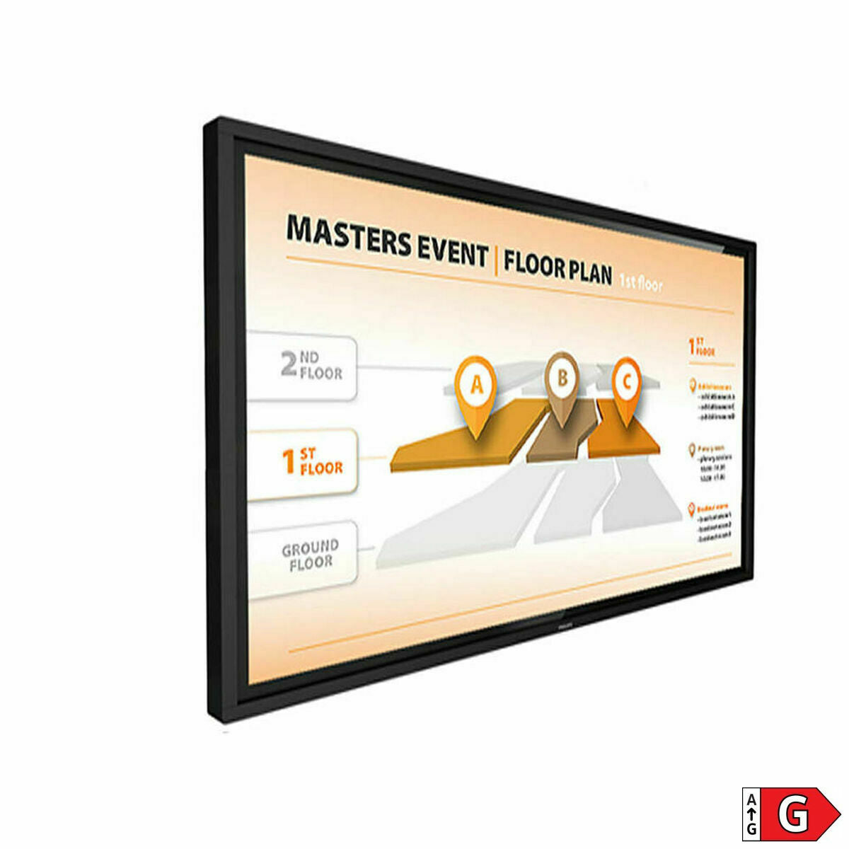 Videowall Monitor Philips 32BDL3651T/00 Full HD 32"