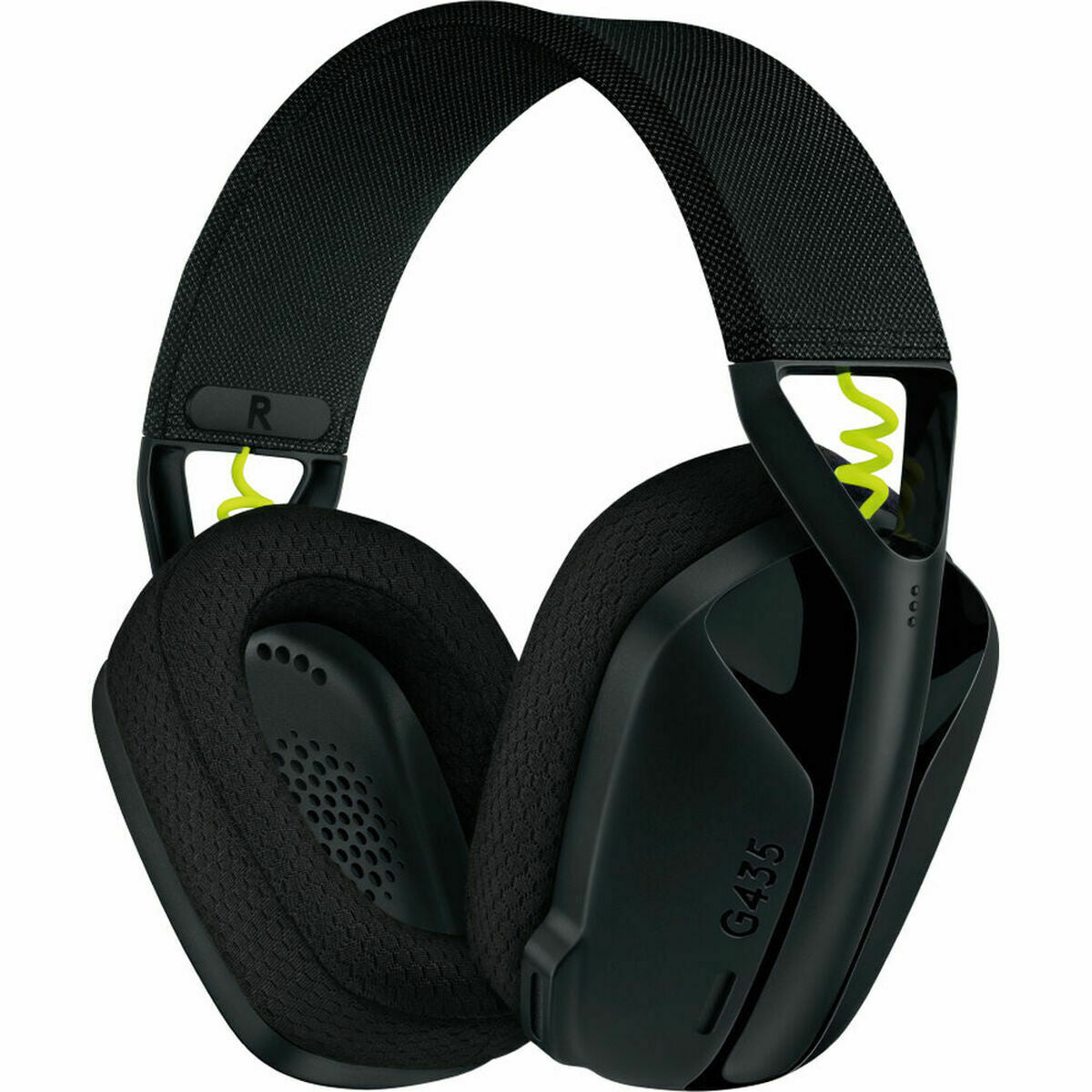 Headphones with Microphone Logitech 981-001050 Yellow Black