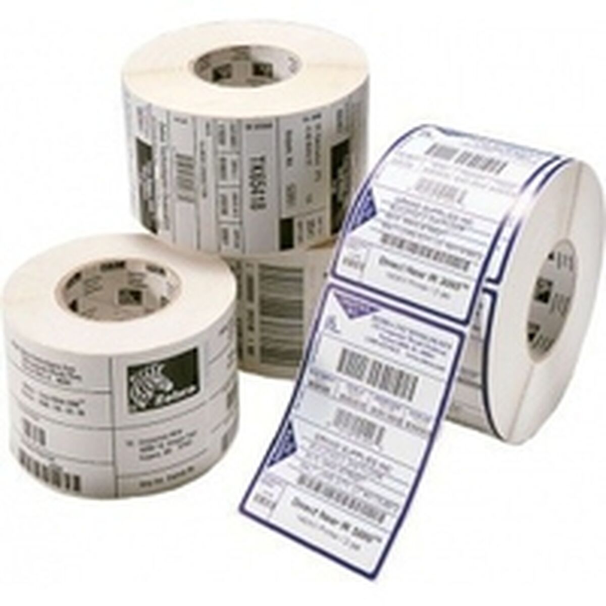 Printer Labels Zebra 3006293-T White Rectangular Ø 19 mm