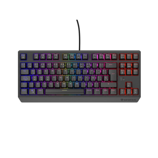 Keyboard Genesis Thor 230 TKL Black Spanish Qwerty