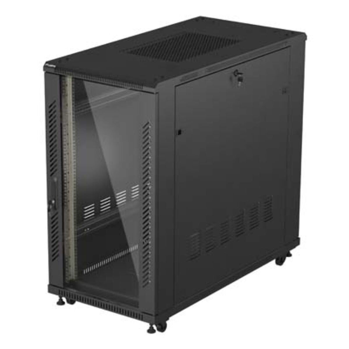 Wall-mounted Rack Cabinet Lanberg FF01-6222-12B