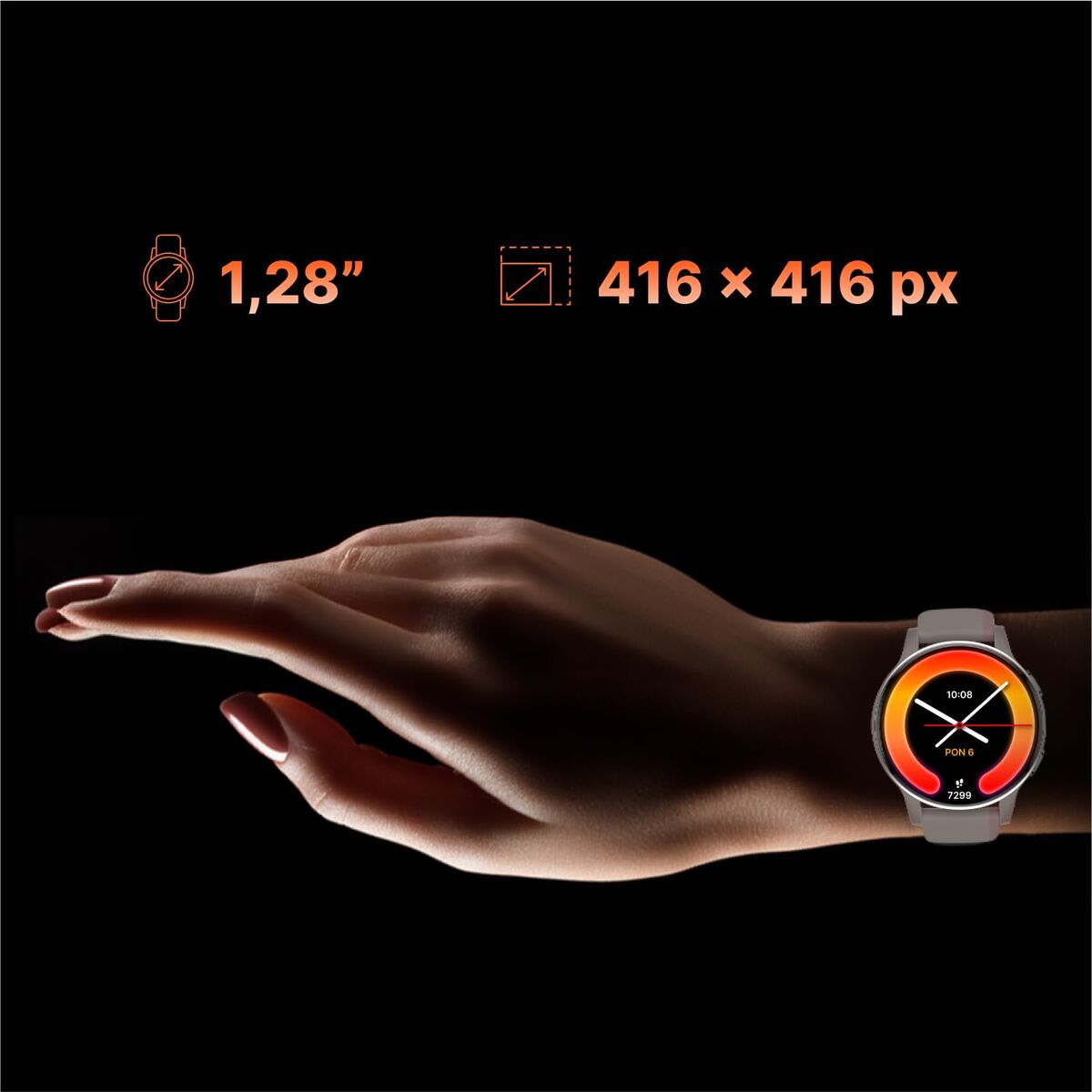 Smartwatch Forever GSM192507 Pink 1,28"