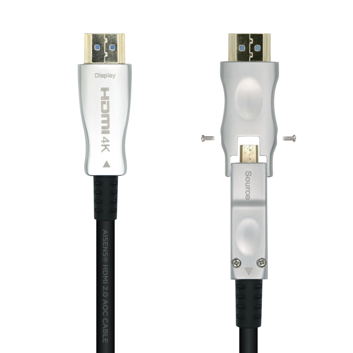HDMI Cable Aisens A148-0513 40 m Black