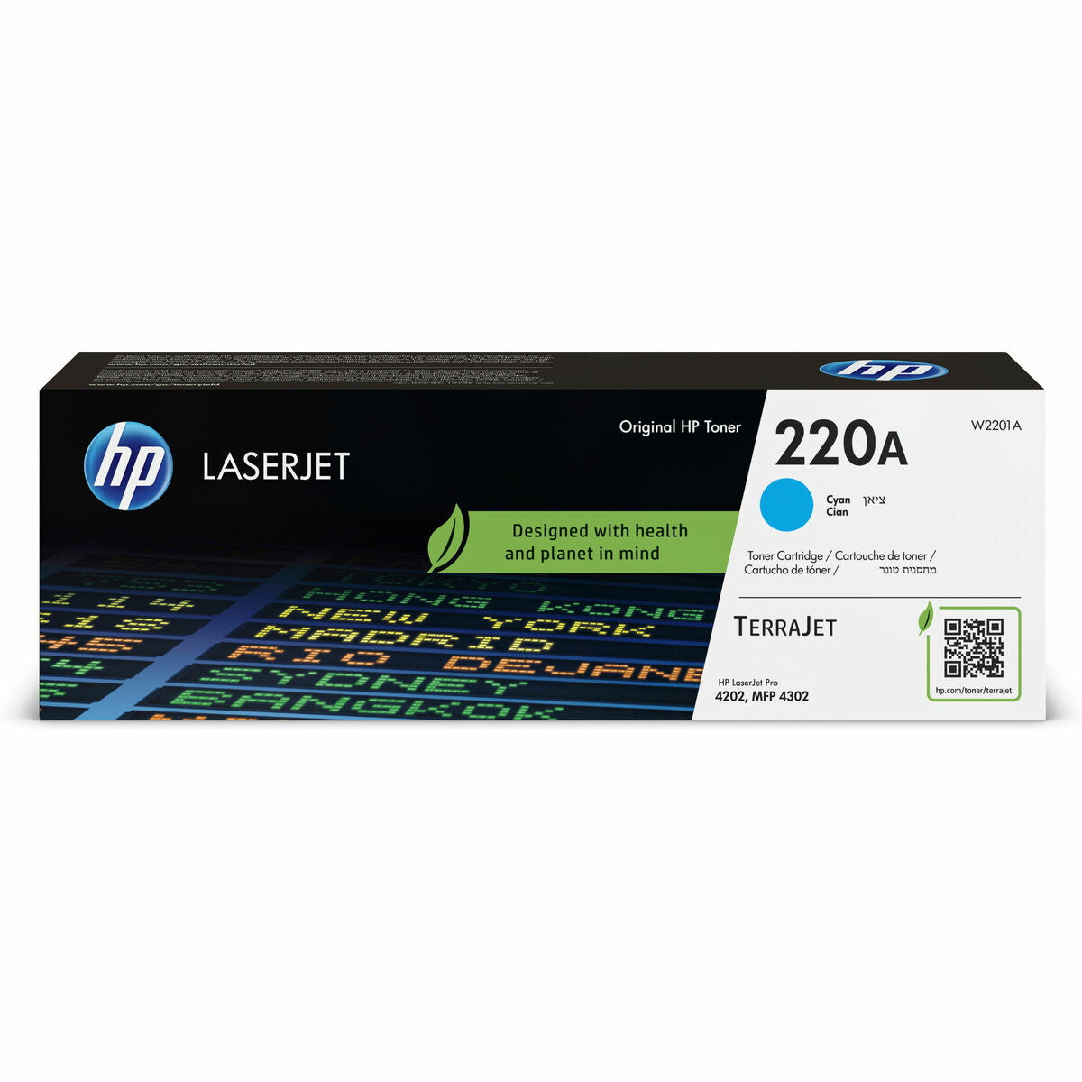 Original Ink Cartridge HP W2201A Blue