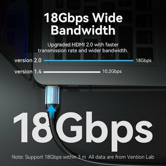 HDMI Cable Vention ALHSI 3 m