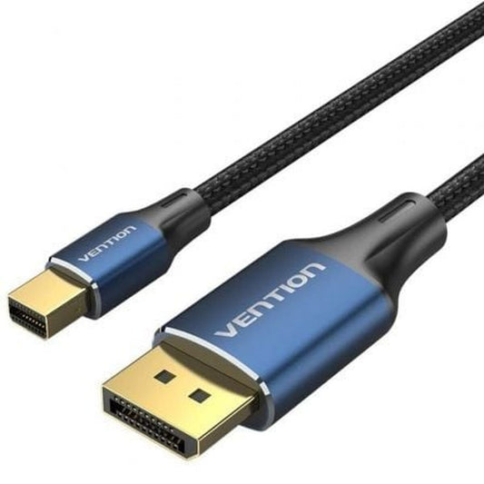 Mini DisplayPort to DisplayPort Cable Vention HCFLG Blue Black 2 m