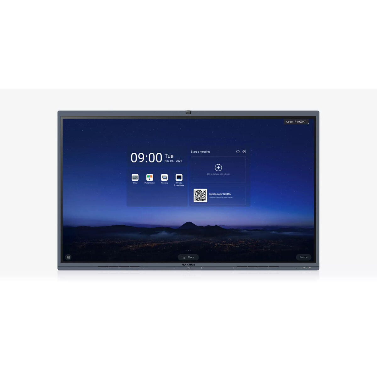 Videowall Monitor Maxhub C7530 4K Ultra HD 75"