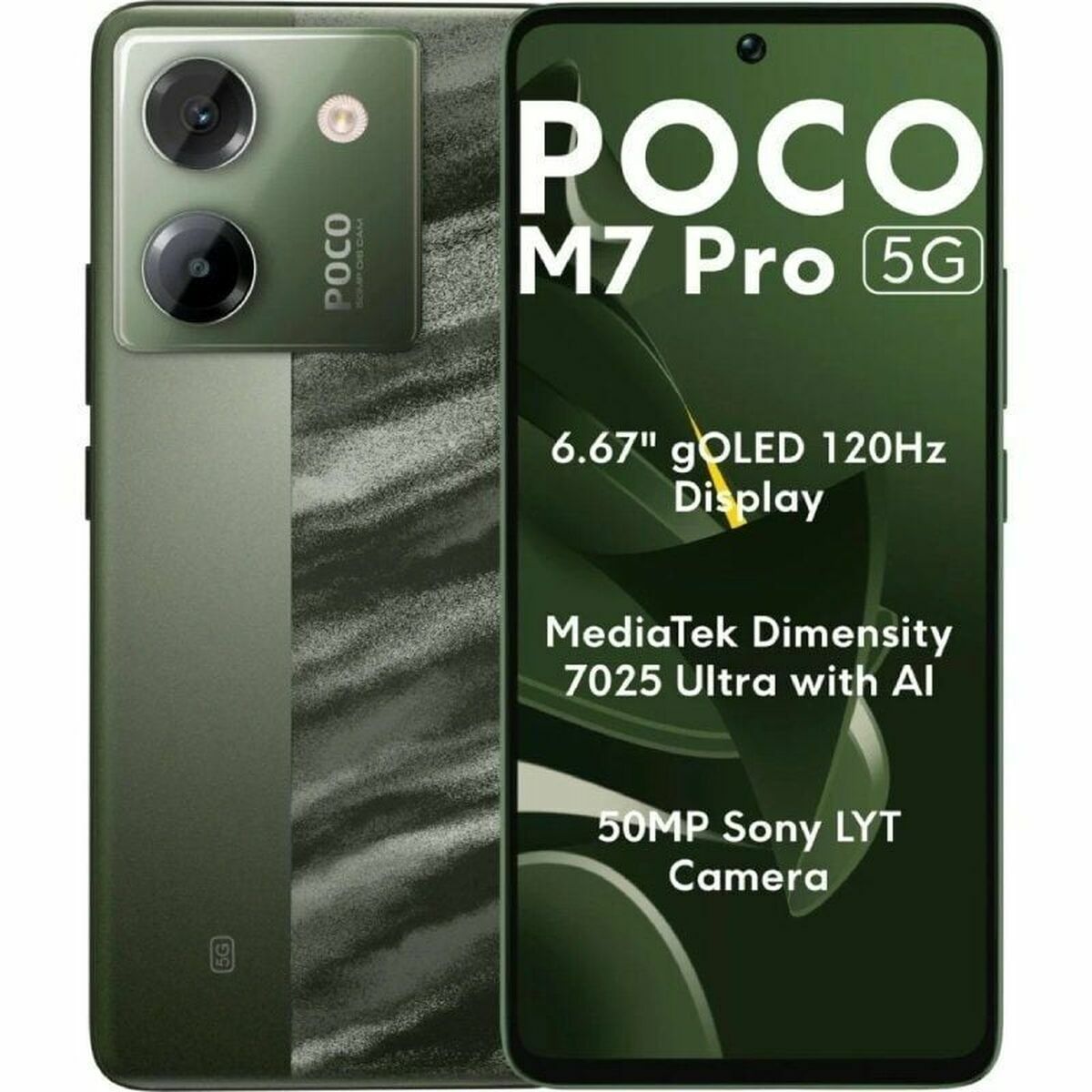 Smartphone Xiaomi 6,67" Octa Core 8 GB RAM 256 GB Green