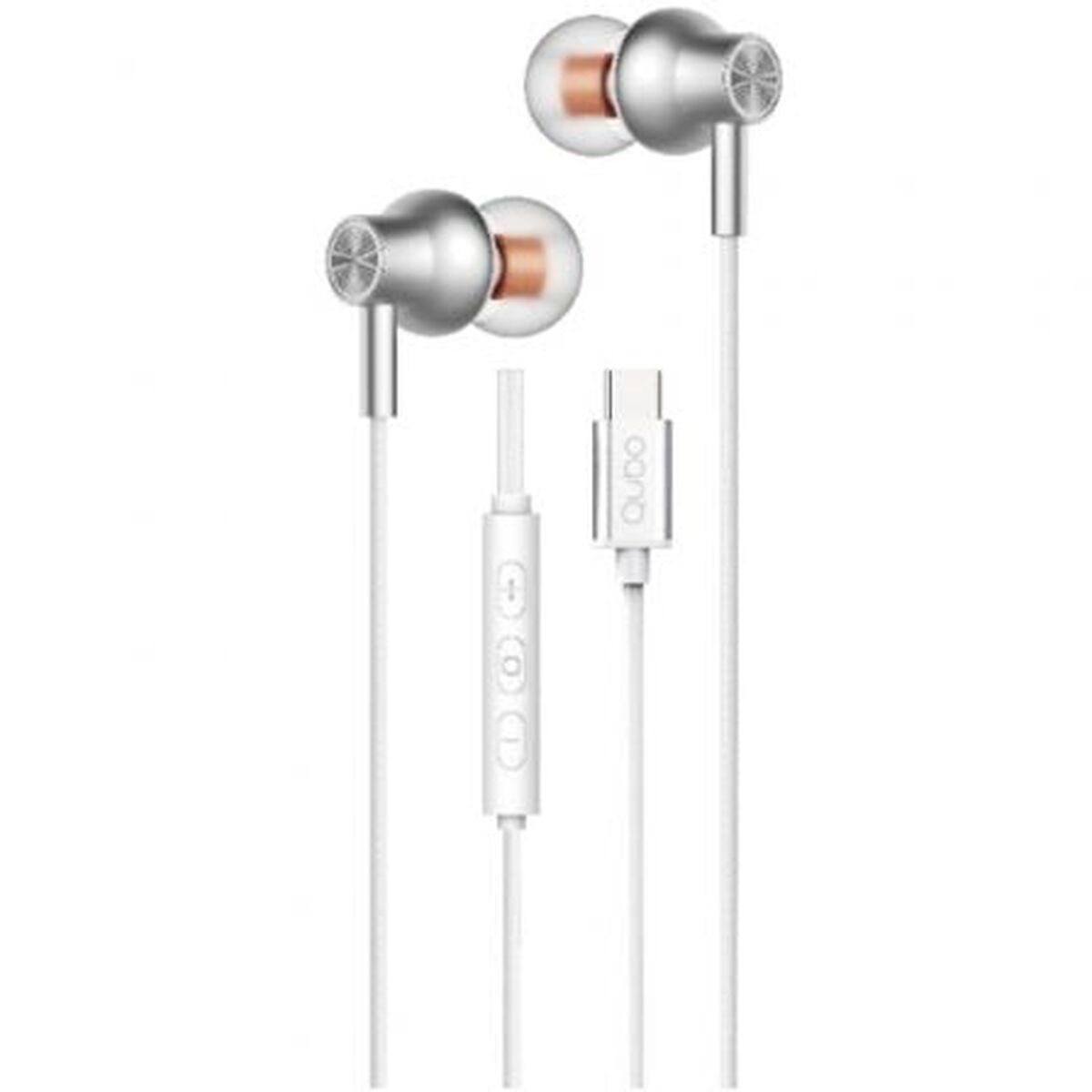 Headphones Qubo AU-300C WT White