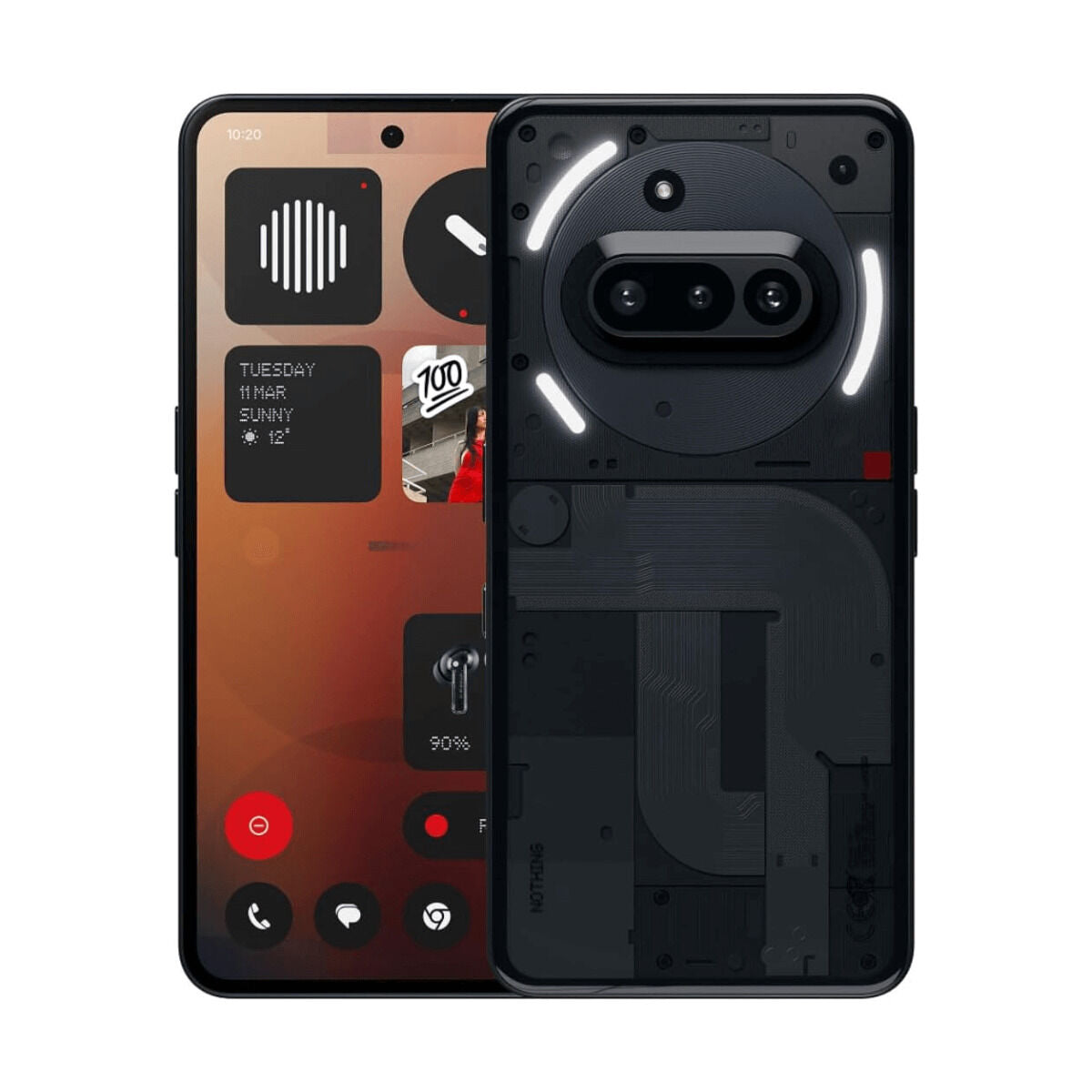 Smartphone Nothing A059 6,77" Octa Core 8 GB RAM 128 GB Black