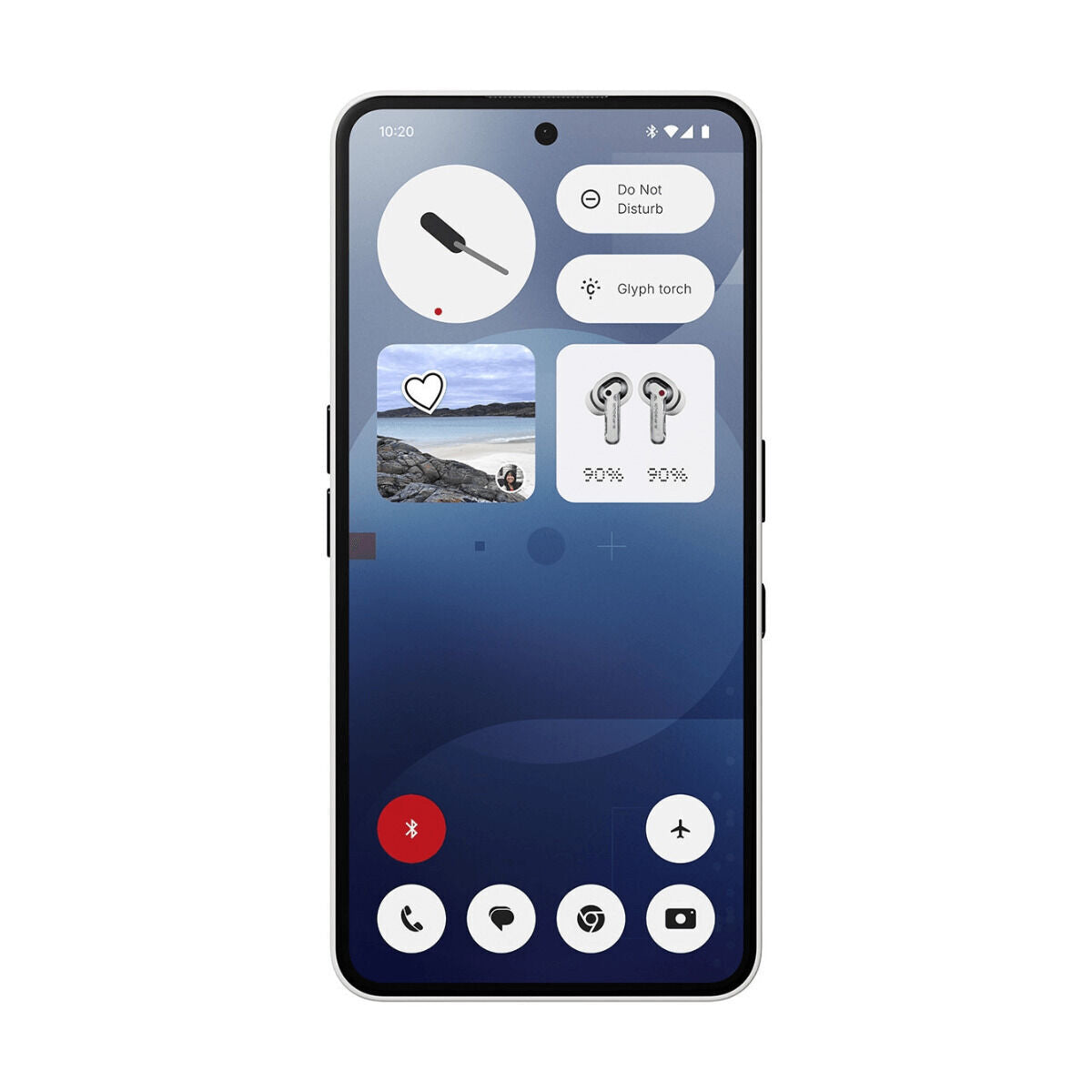 Smartphone Nothing PHONE(3A) 6,77" 8 GB RAM 128 GB White