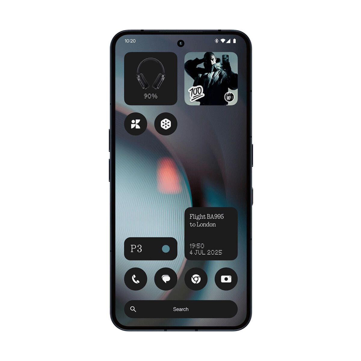 Smartphone Nothing PHONE 3 FLAGSHIP 6,67" 12 GB RAM 256 GB Black