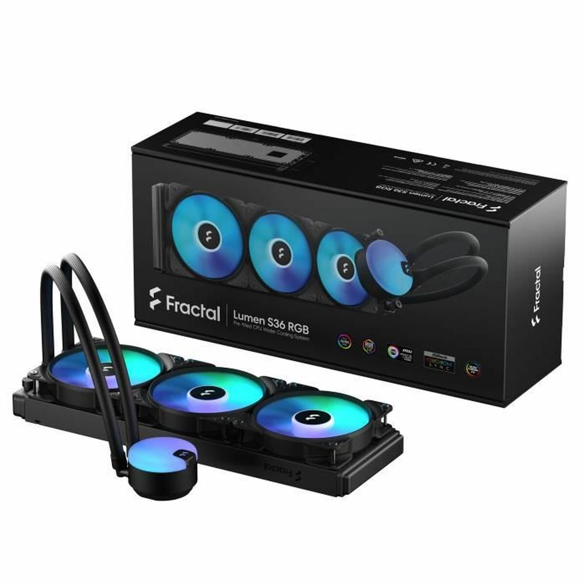 Portable Cooler Fractal Lumen S36 v2 RGB