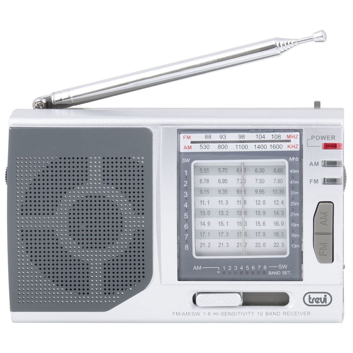 Radio Trevi 0072806 Silver