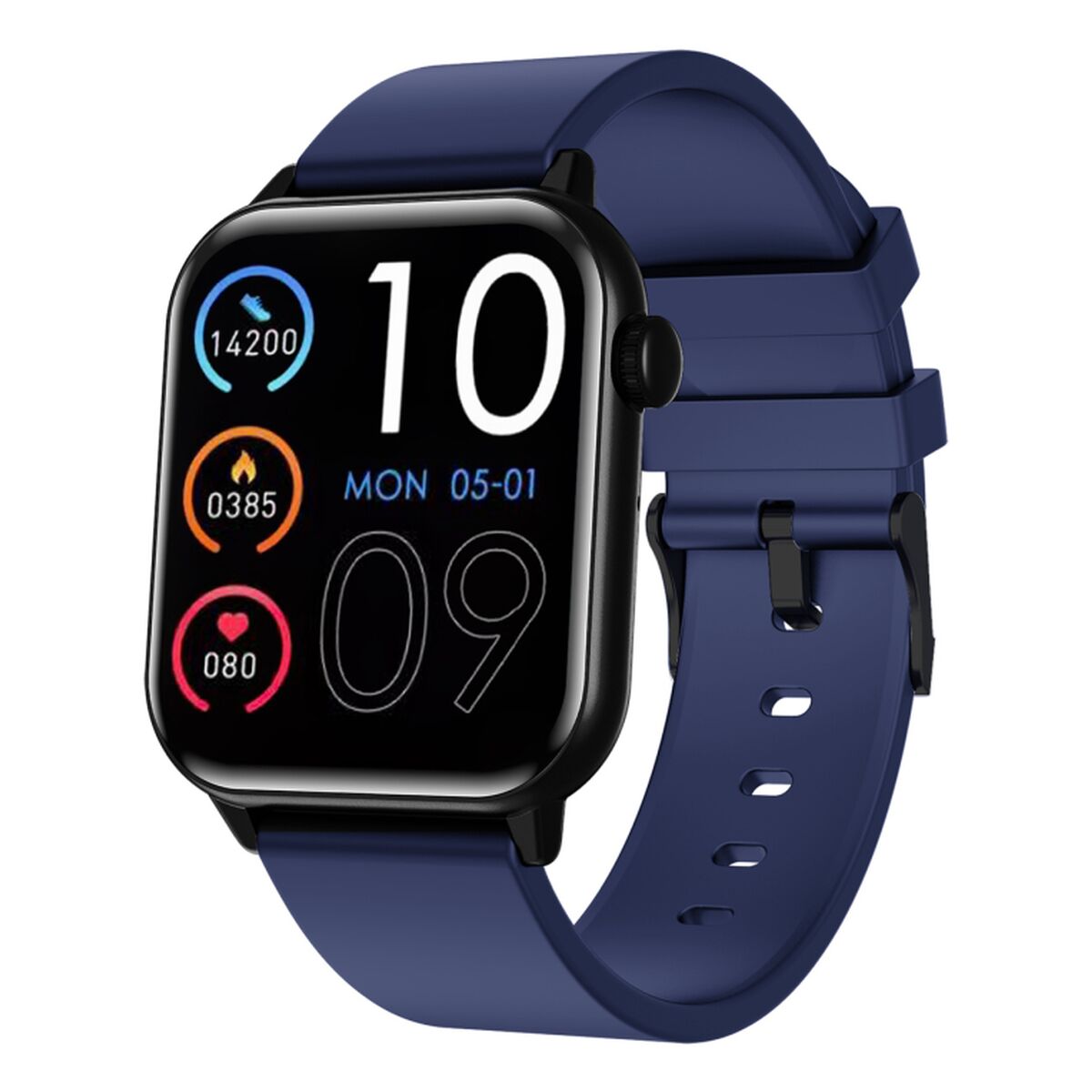 Smartwatch Trevi T-FIT 201 A Blue Black 1,85" 47 mm