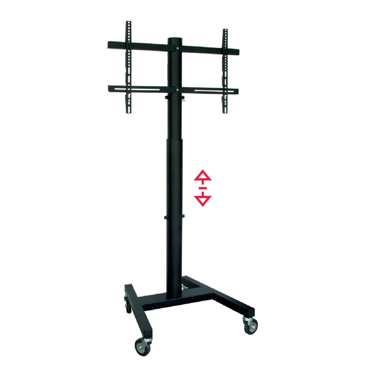 TV stand with wheels OMB 0.284 32" 55" 40 kg