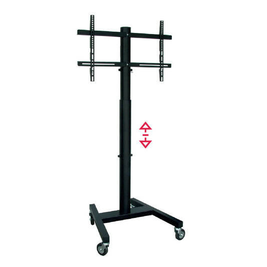 TV stand with wheels OMB 0.284 32" 55" 40 kg