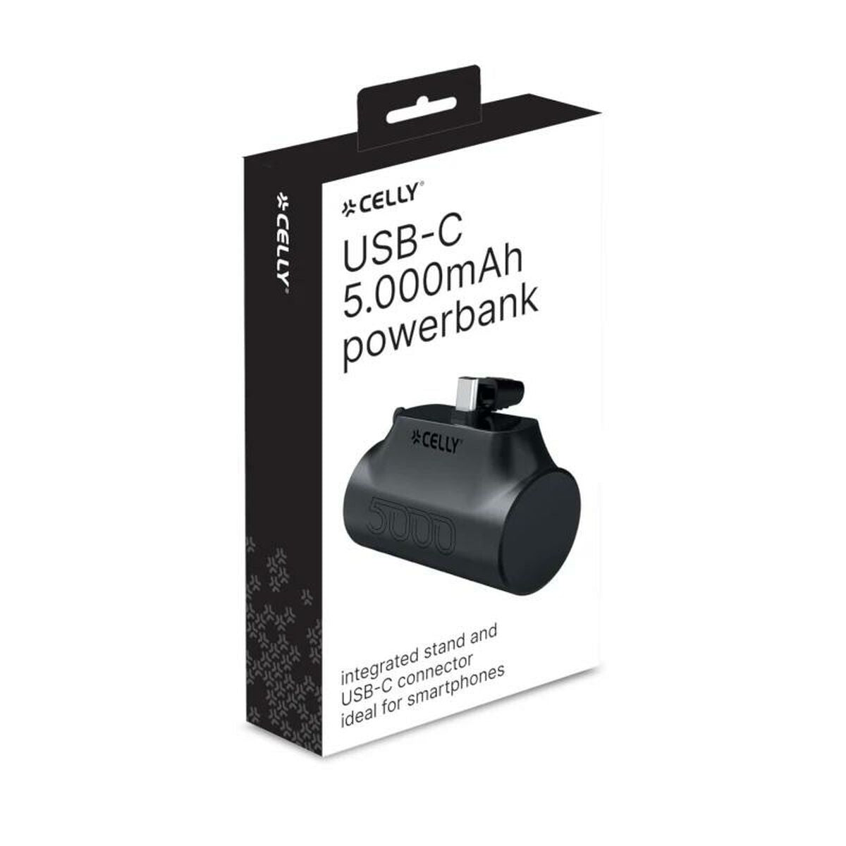Powerbank Celly PBC5000BK 5000 mAh Black