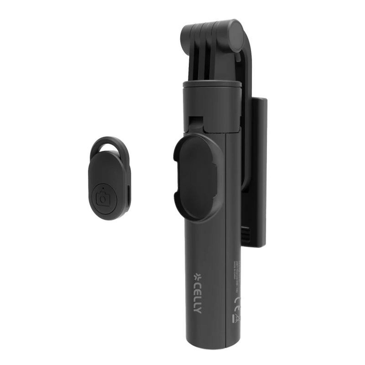 Selfie Stick Celly CLICKSFSTICKBK Black Smartphone