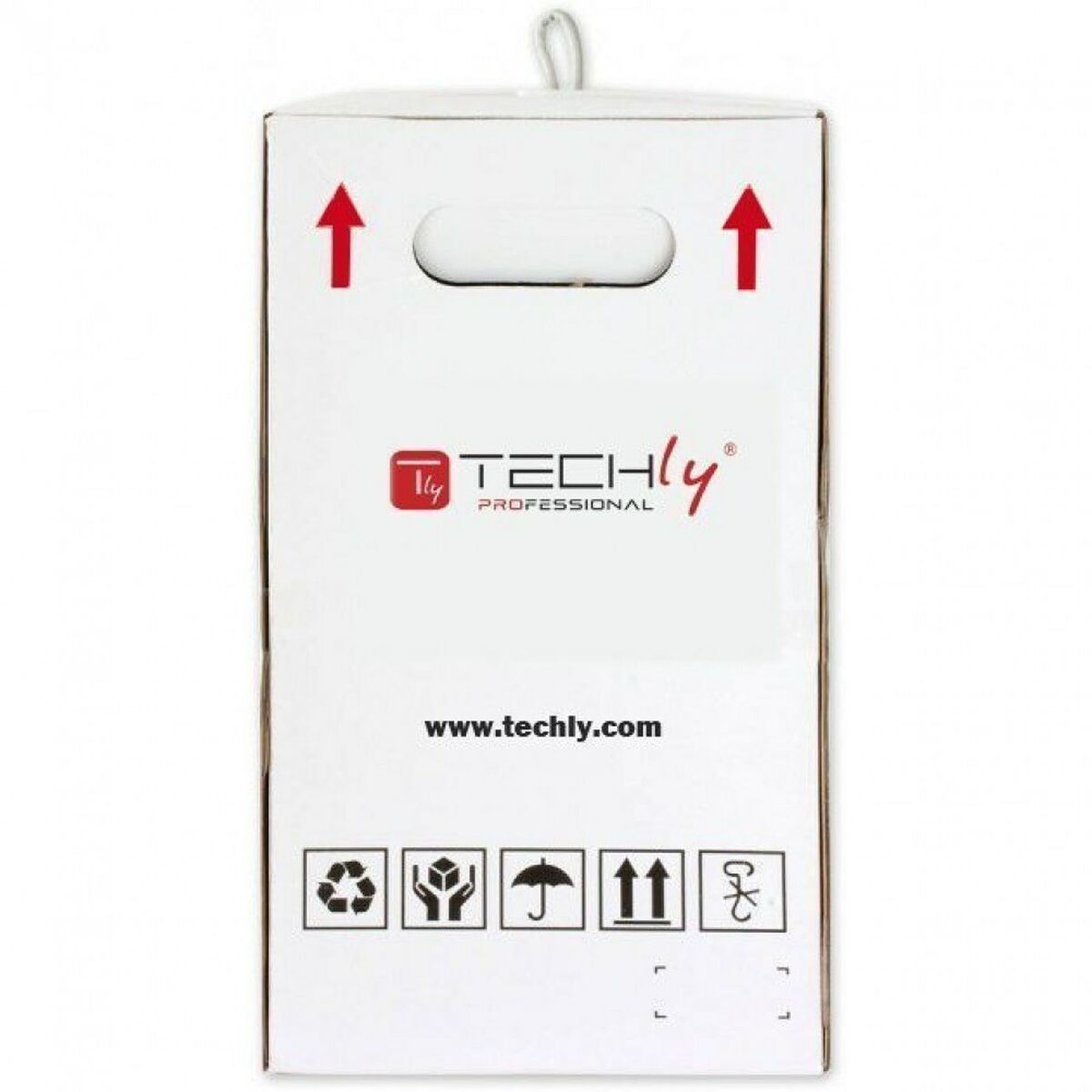 UTP Category 6 Rigid Network Cable Techly ITP9-FLU-0305 Grey 305 m