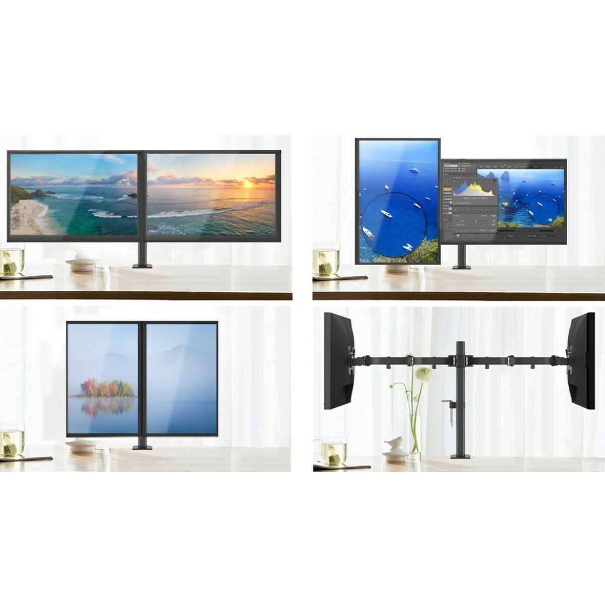 Screen Table Support Techly 027514 27" 13"