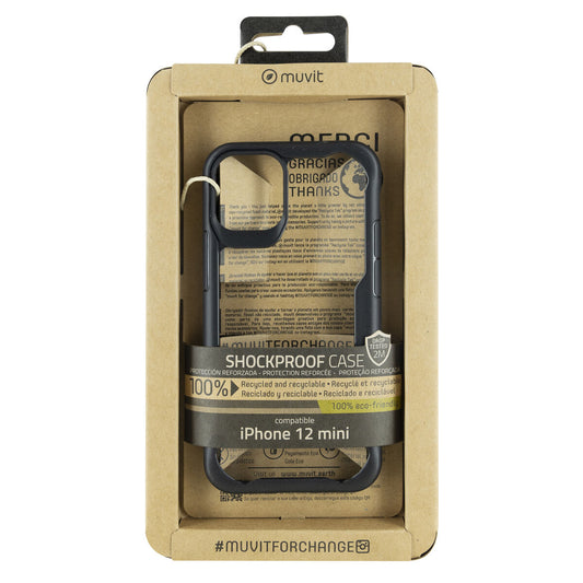 Mobile cover Muvit for Change iPhone 12 Mini Black