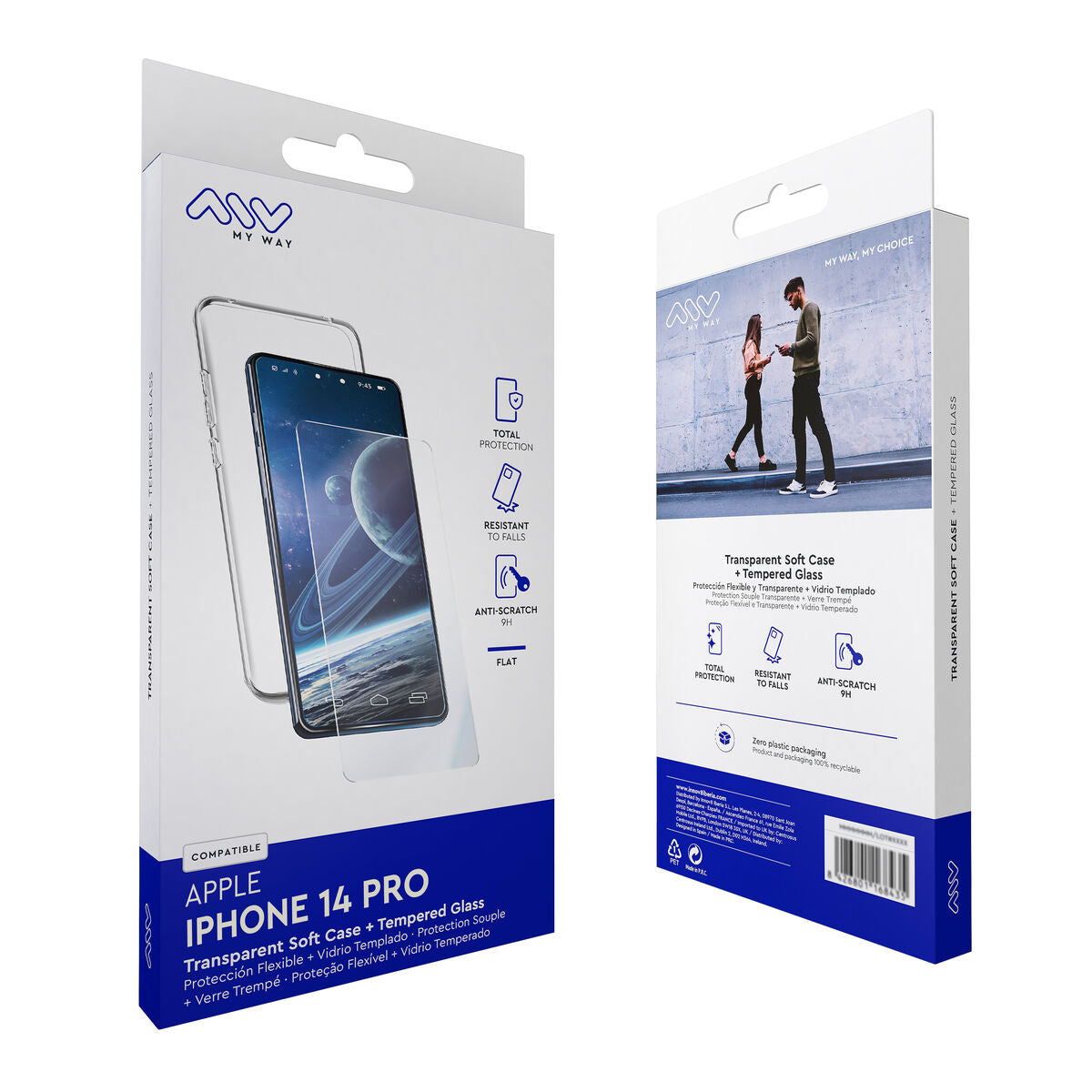 Mobile Case and Protector Myway iPhone 14 Pro