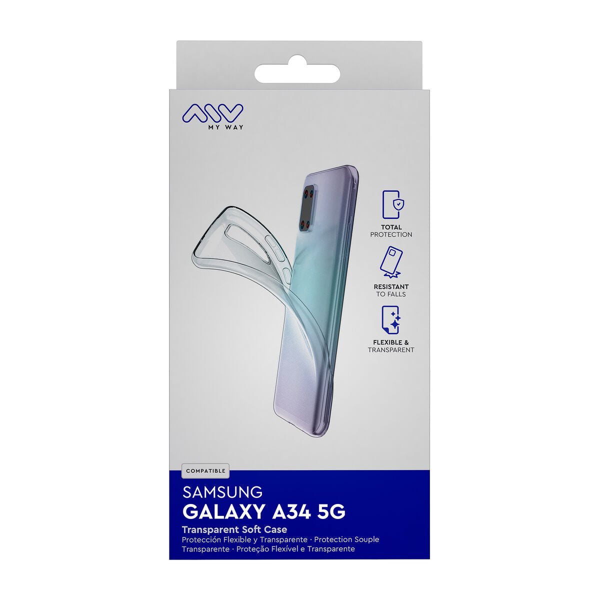 Mobile cover Myway Galaxy A34 5G Samsung Galaxy A34 5G