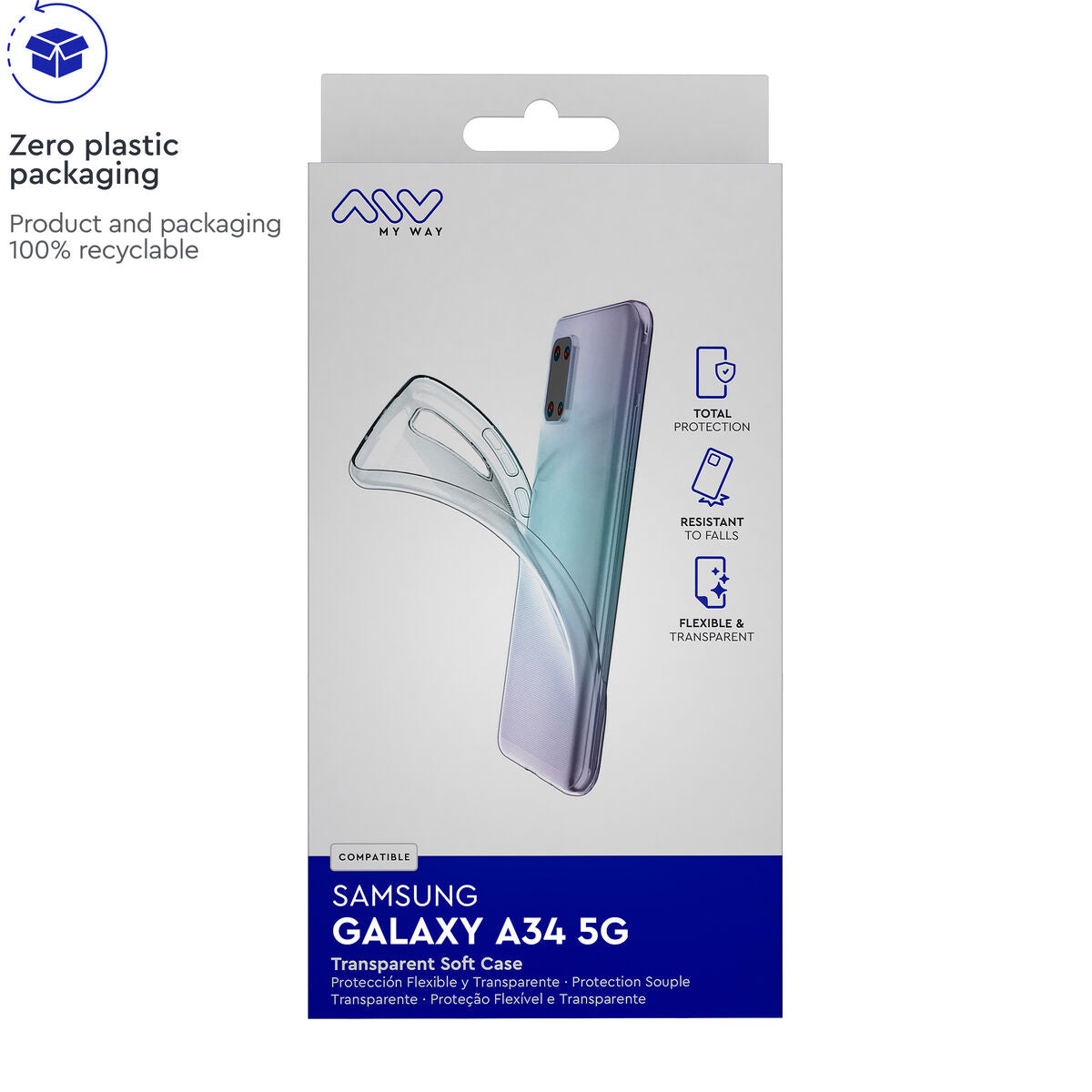 Mobile cover Myway Galaxy A34 5G Samsung Galaxy A34 5G