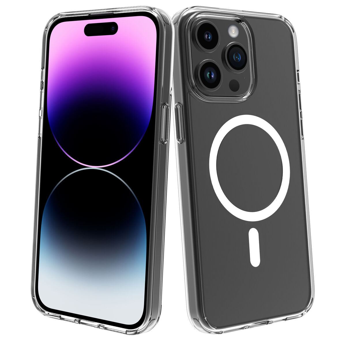 Mobile cover Muvit for Change iPhone 15 Pro Max Clear Magnetic