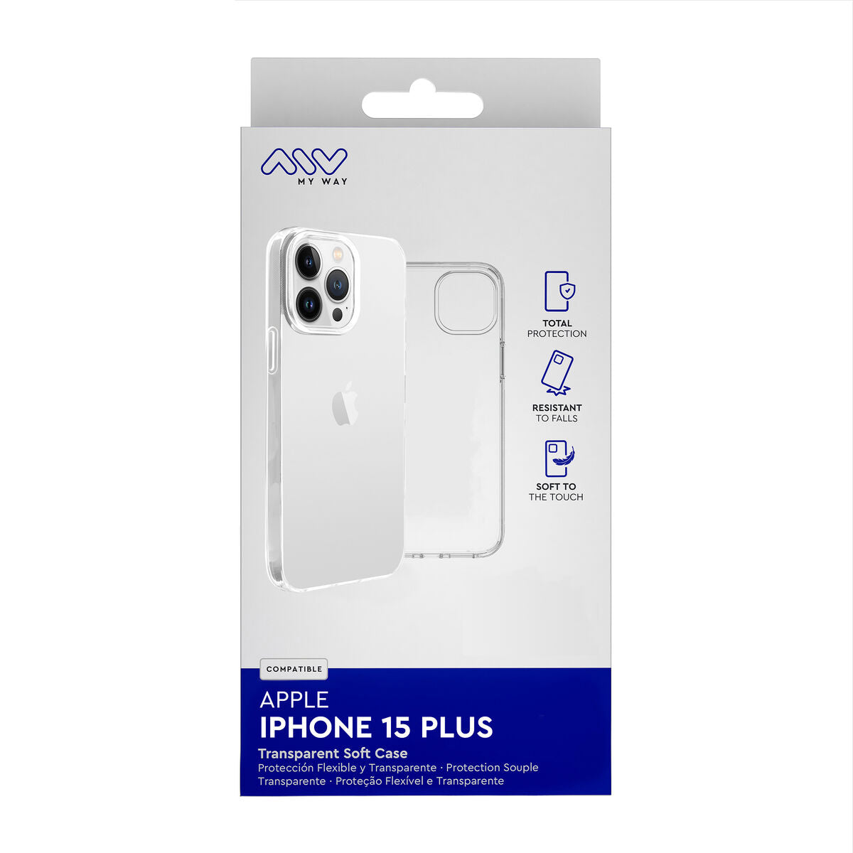 Mobile cover Myway iPhone 15 Plus
