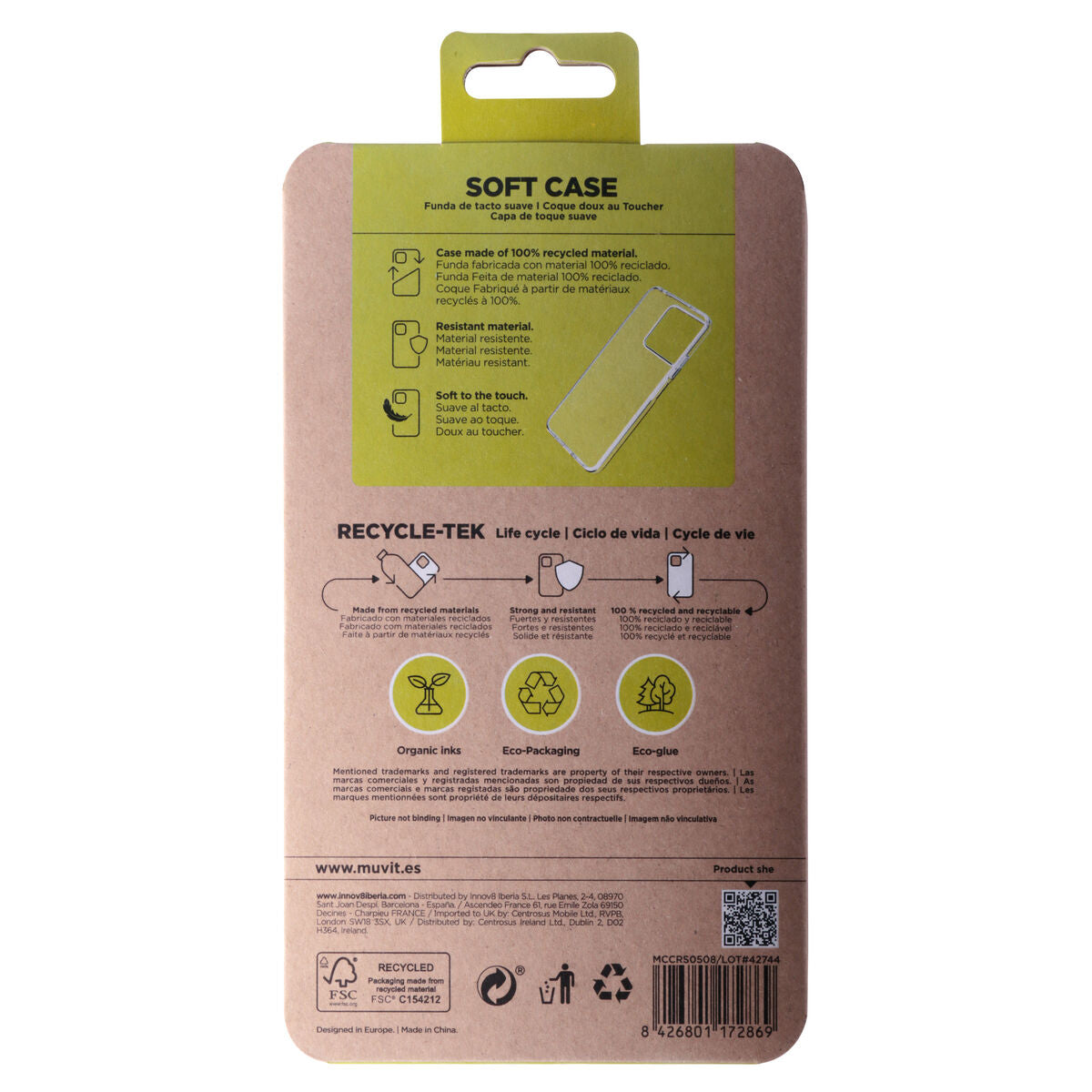 Mobile cover Muvit for Change Redmi Note 13 5G