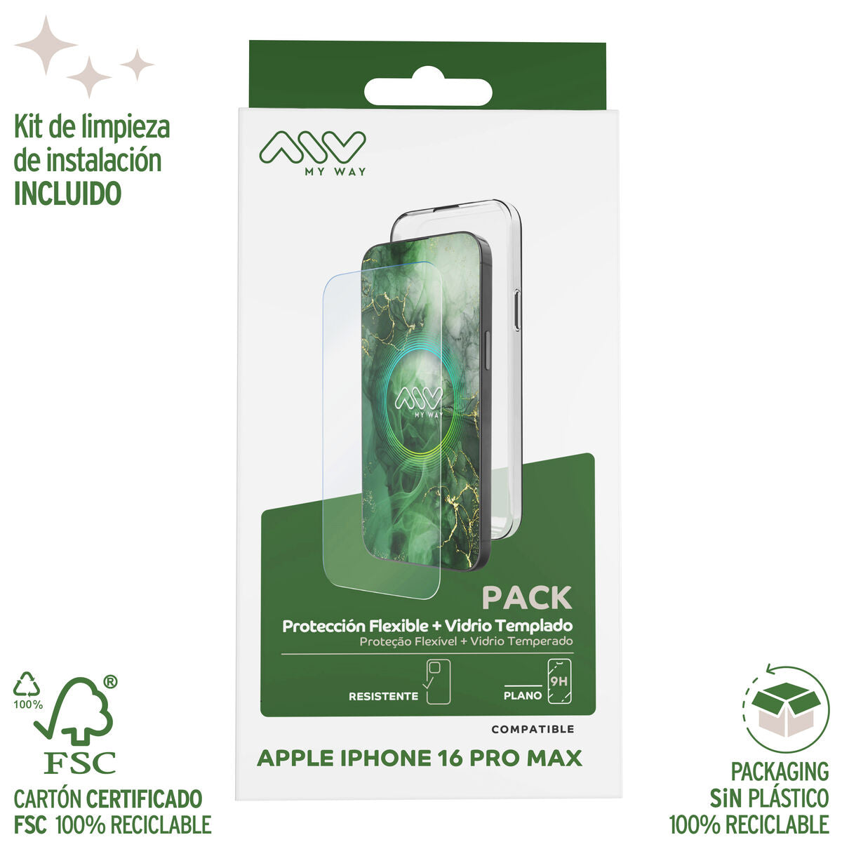 Mobile Case and Protector Myway iPhone 16 Pro Max