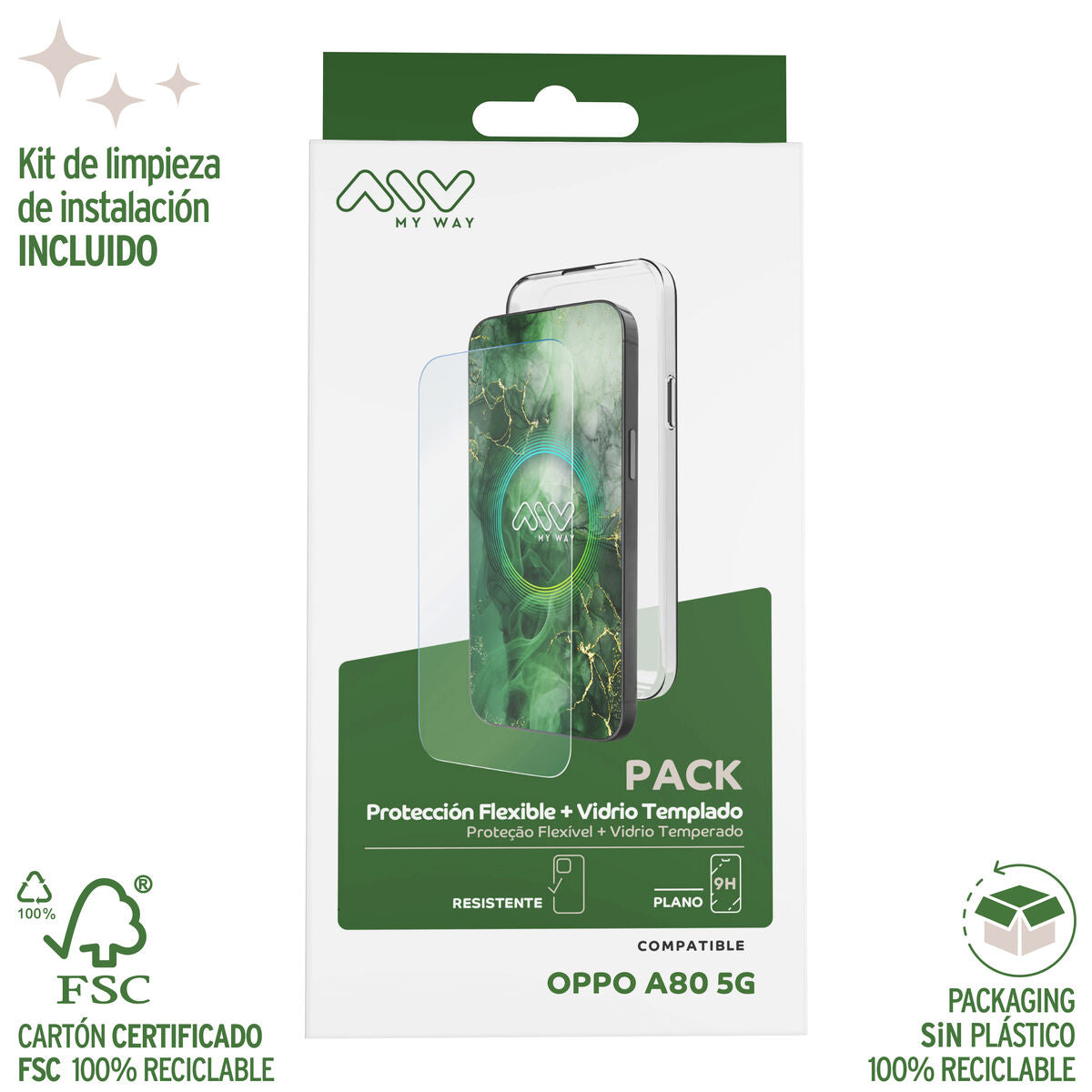 Mobile Case and Protector Myway A80 5G Oppo A98