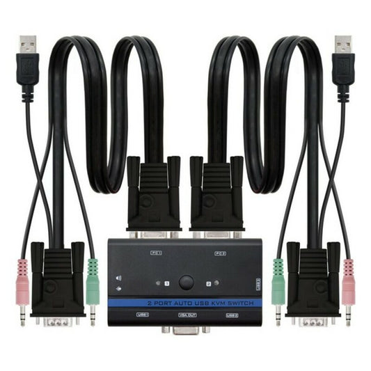 KVM switch NANOCABLE 10.12.0001 1,4 m