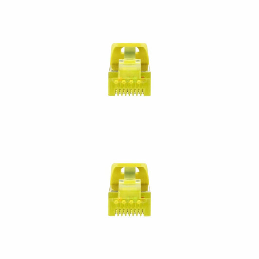 CAT 6a SFTP Cable NANOCABLE 10.20.1900-Y Yellow Grey 10 m