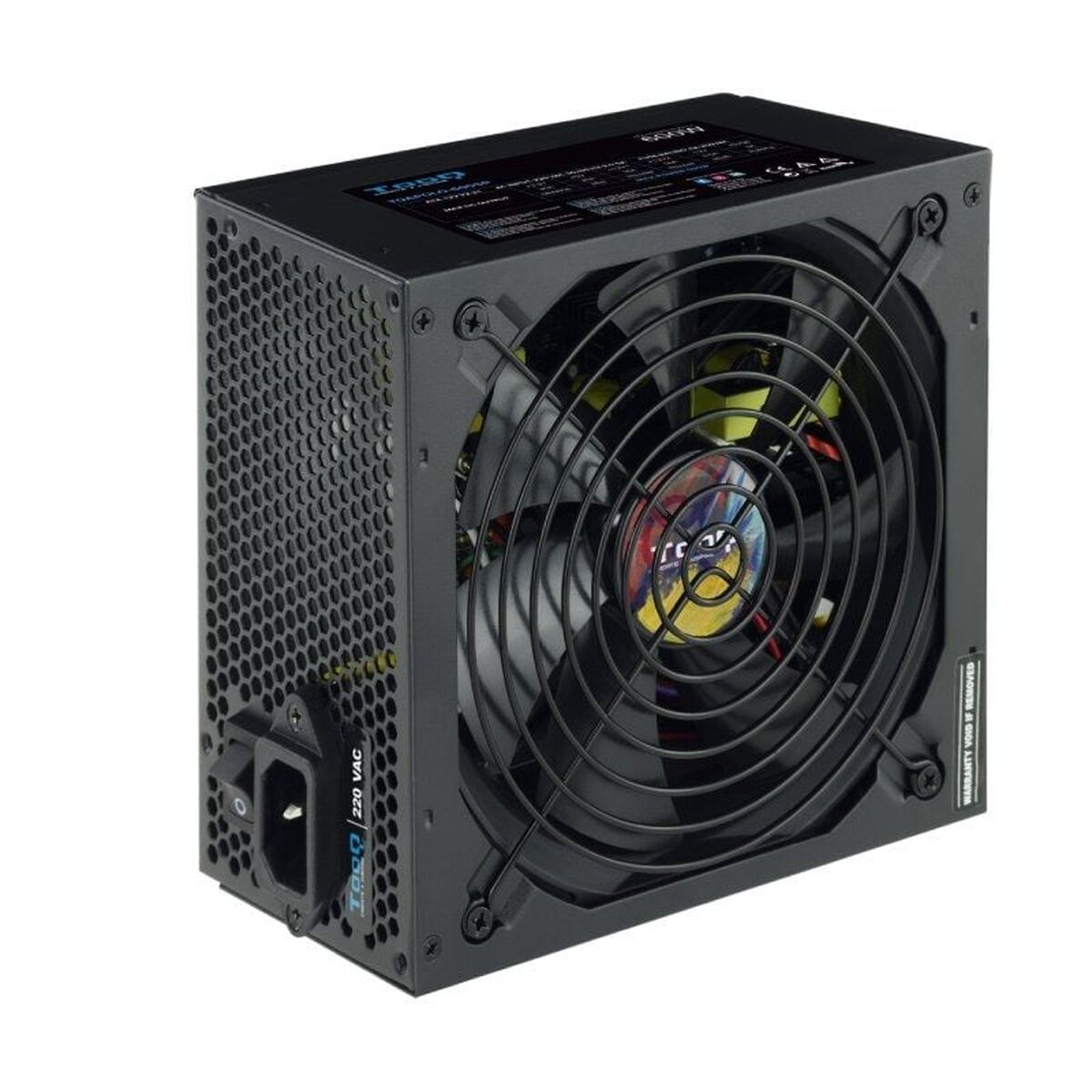 Power supply TooQ TQAPOLO-600SP ATX 600 W CE - RoHS