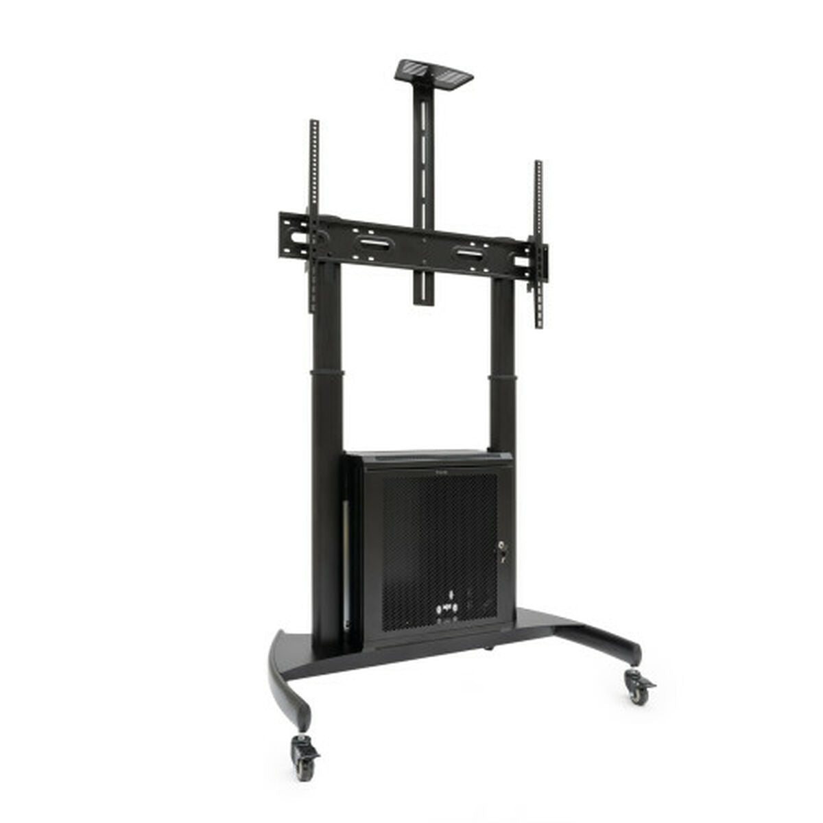 TV stand with wheels TooQ FS20500M-B 60" 100" 100 kg