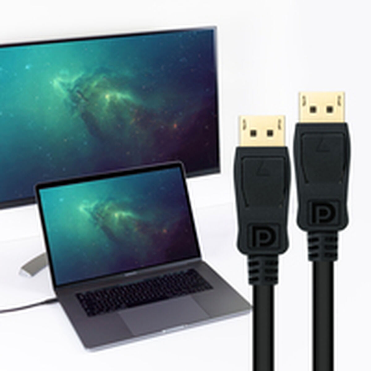 DisplayPort Cable NANOCABLE 10.15.2600 Black 50 cm