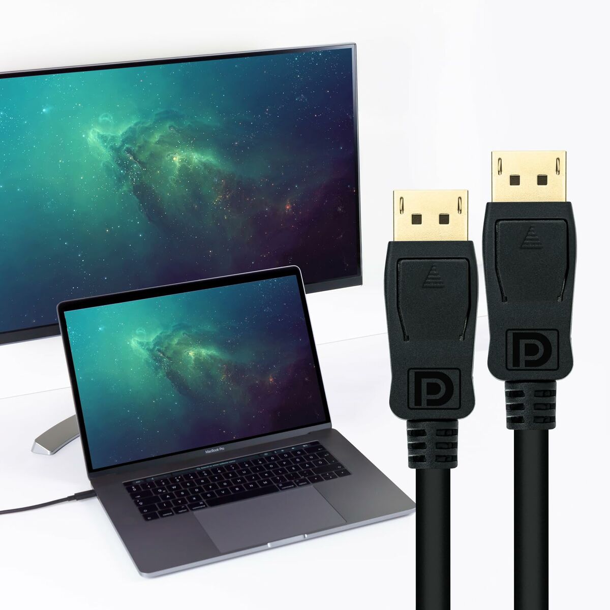 DisplayPort Cable NANOCABLE 10.15.2600 Black 50 cm