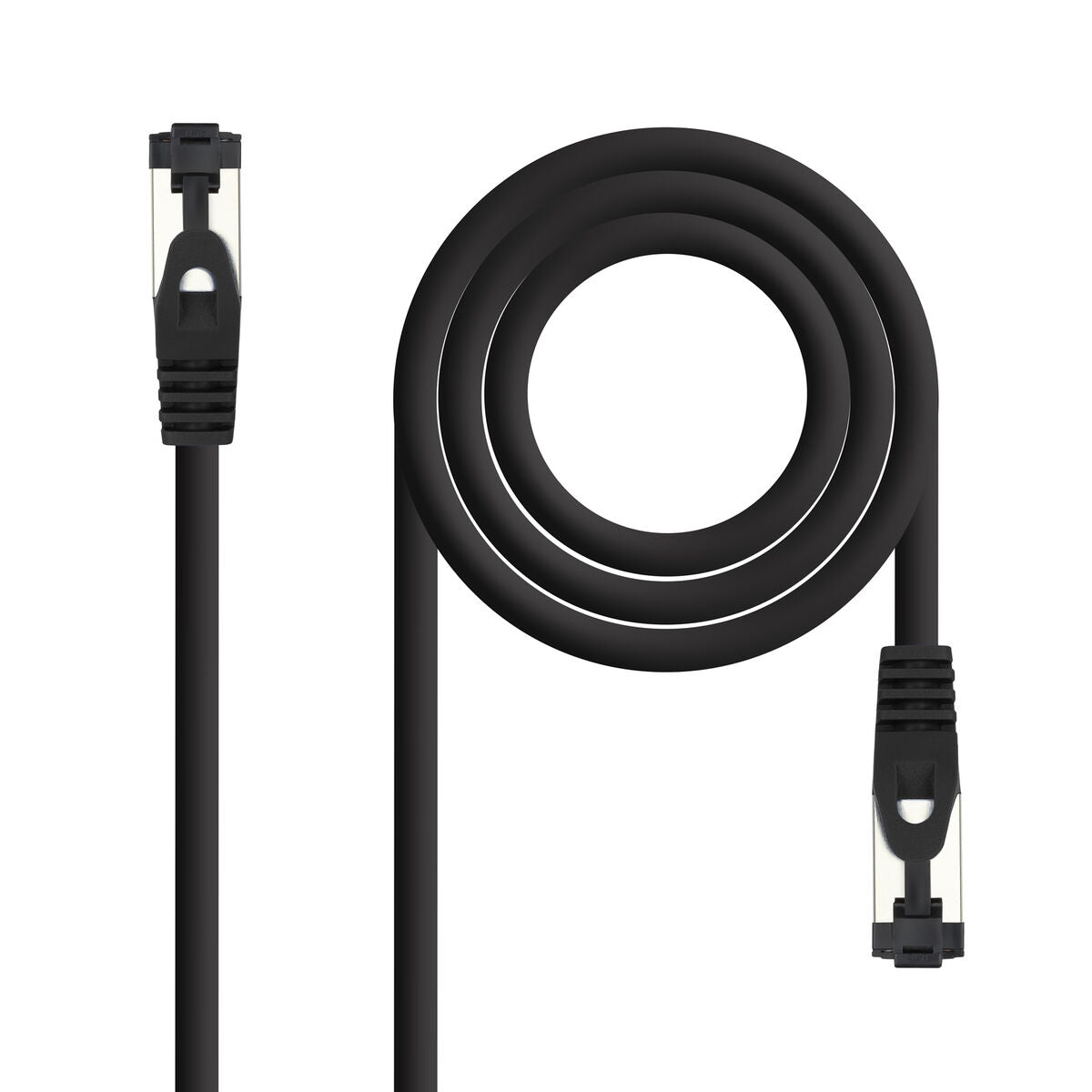 USB Cable NANOCABLE 10.20.2007-BK Black 7 m