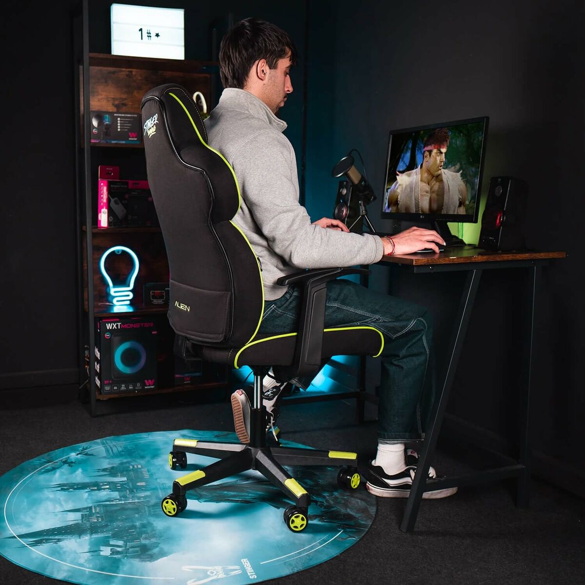 Gaming Chair Woxter GM26-056 Green 62 x 71 x 116 cm
