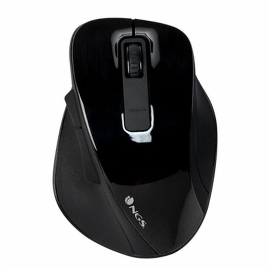 Wireless Mouse NGS Bow Black 1600 dpi