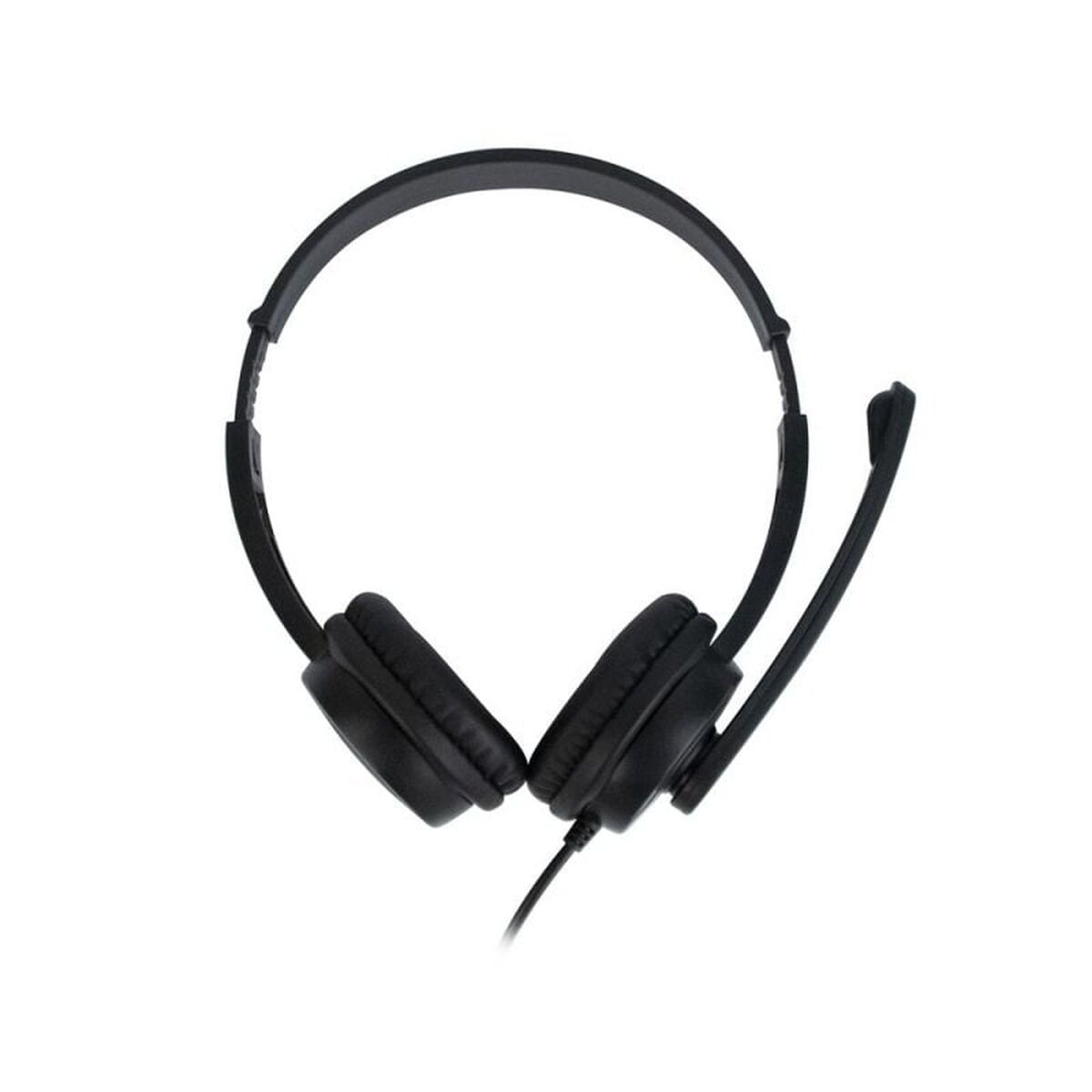 Headphone with Microphone NGS VOX505 USB Black 32 Ohm