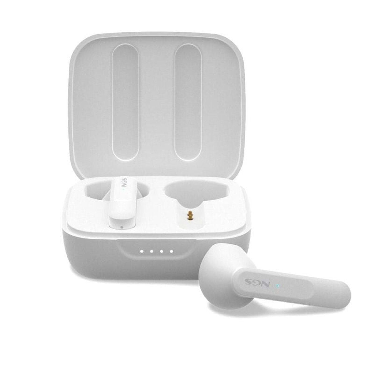 Headphones with Microphone NGS ARTICAMOVEWHITE White