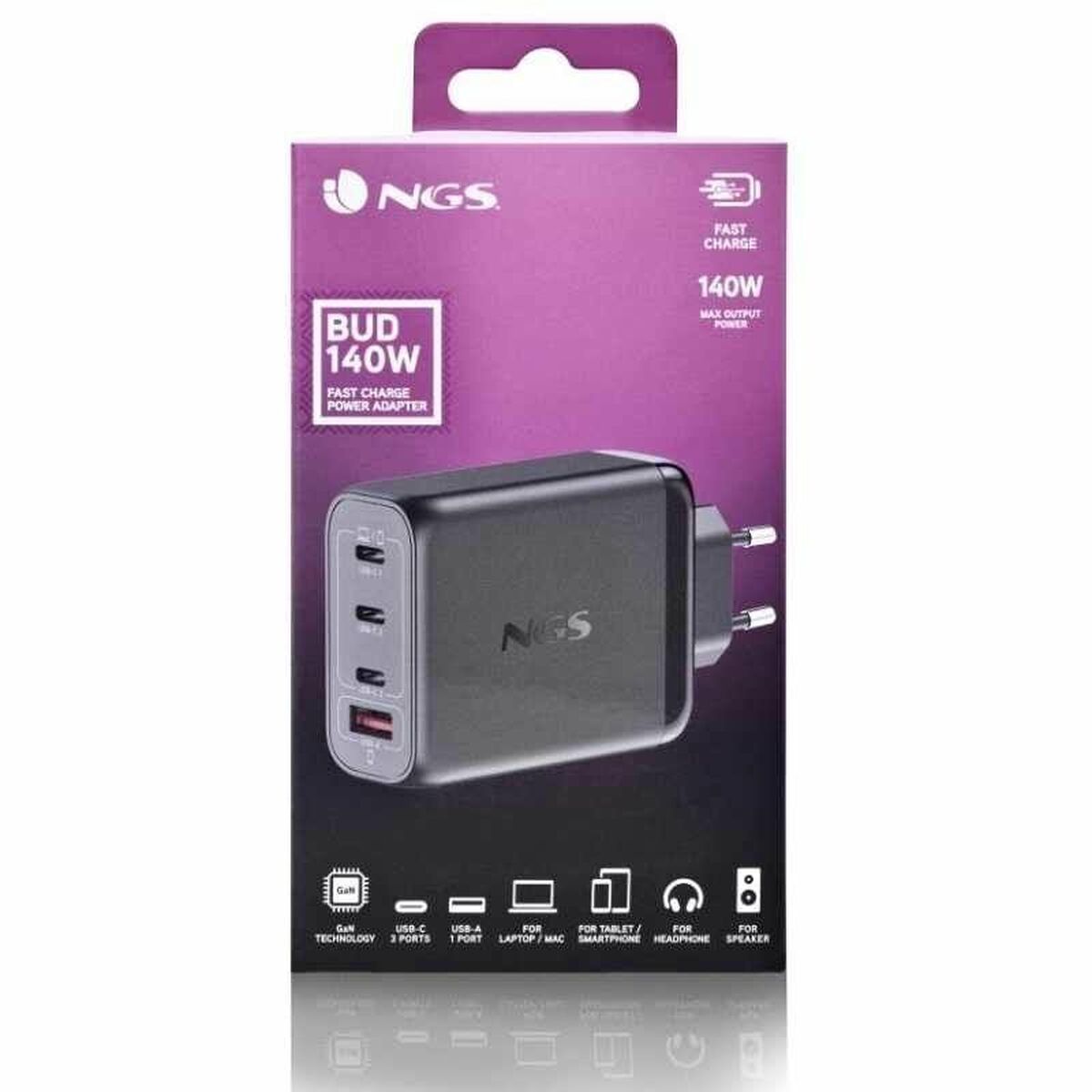 Laptop Charger NGS BUD140W 140 W